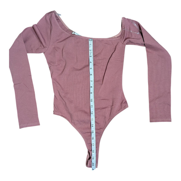 Timing - Dark Mauve- Long Sleeve - Body Suit - Size Small - New with Tags - Picture 4 of 7